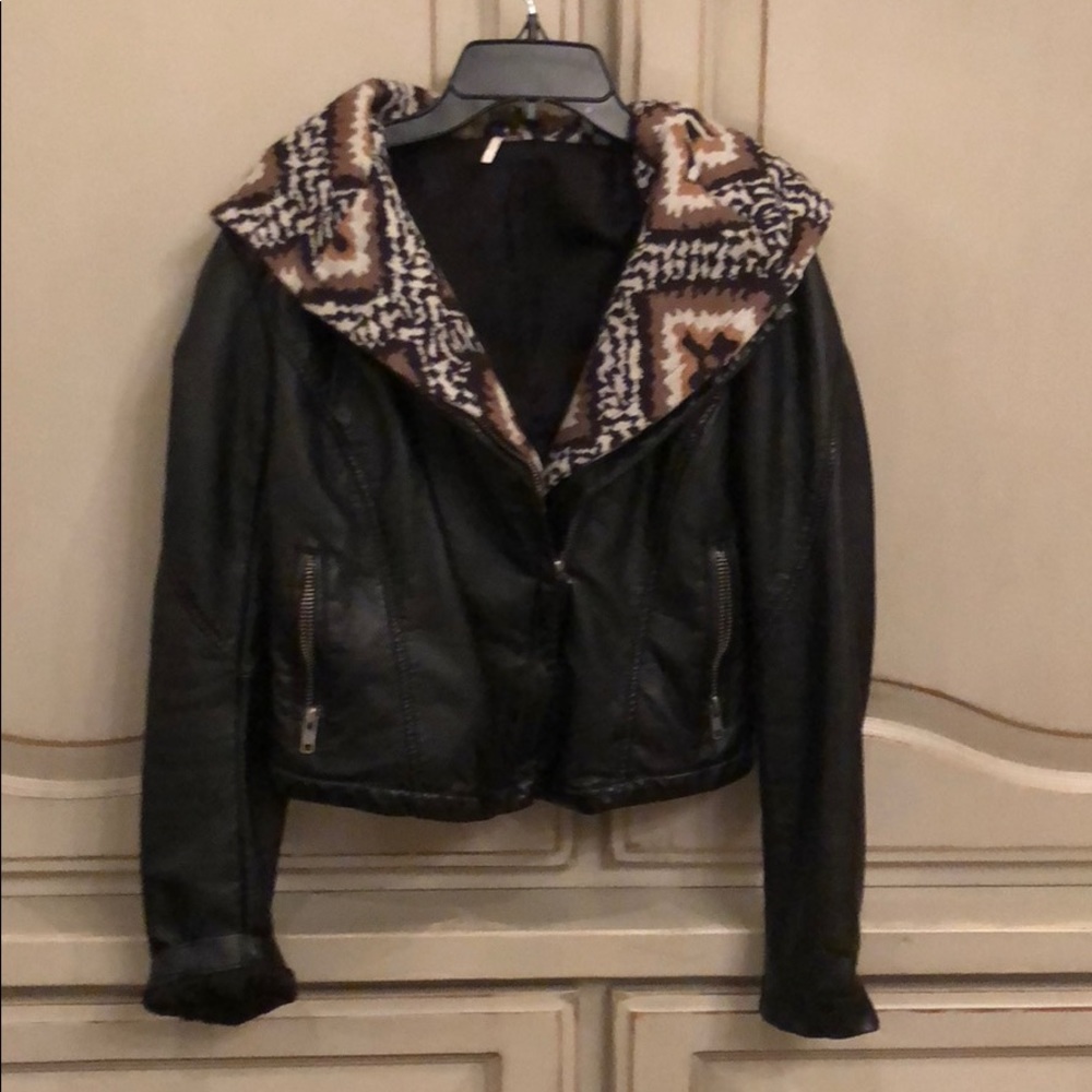 Free People Motorcycle jacket